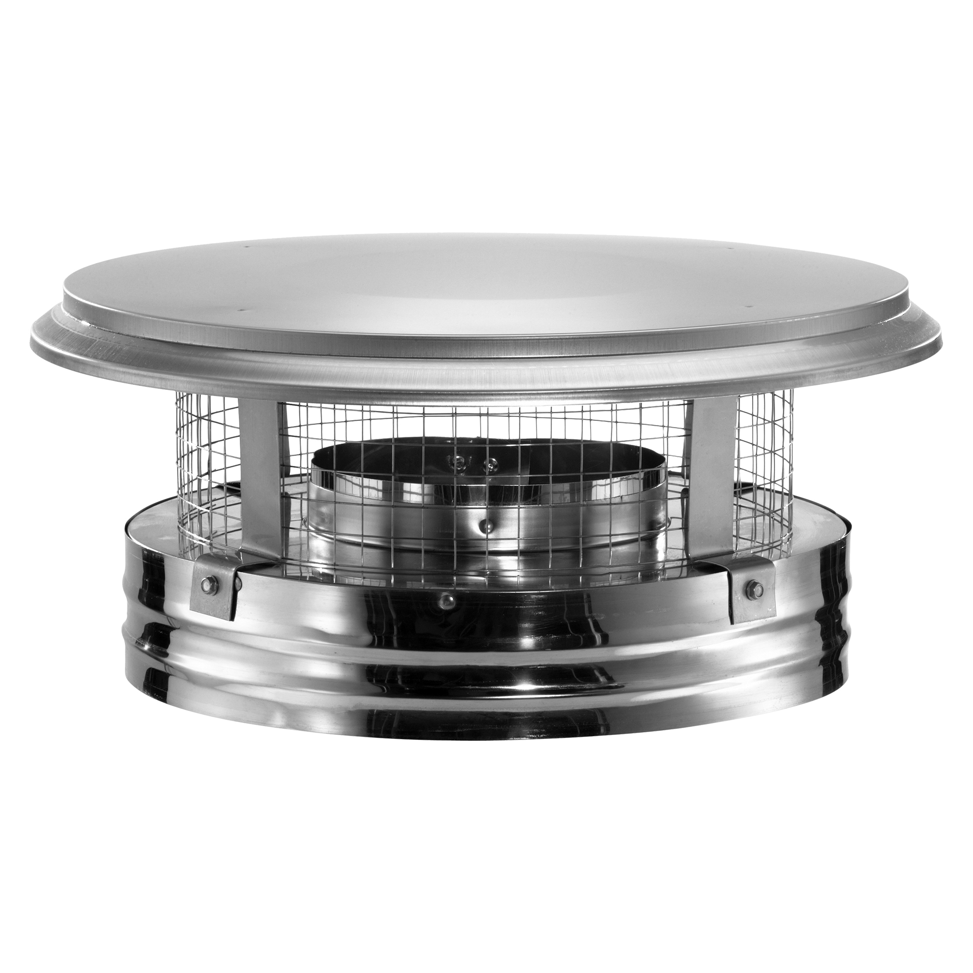 Duravent, 8in. Diameter Chimney Cap, Included (qty.) 1 Material Galvanized Steel, Model# 8DP-VC